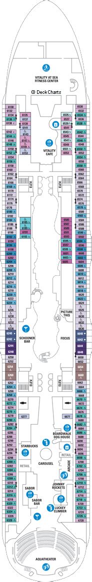 Royal Caribbean Harmony of the Seas Deck Plans: Ship Layout, Staterooms ...