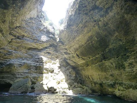 Bonifacio: inside cave in cliffs with opening | Bonifacio: i… | Flickr