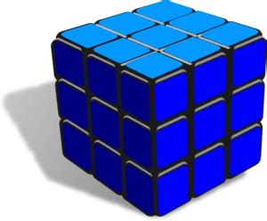 same color rubiks cube - Clip Art Library