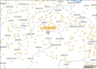 Lukavac (Bosnia and Herzegovina) map - nona.net