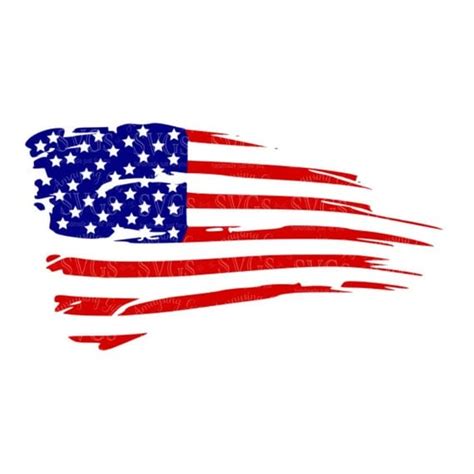 Distressed American Flag svg US Flag svg Flag Decor Patriotic