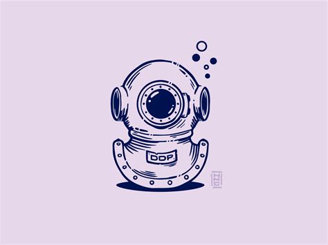 Diver's Helmet by Petar Kilibarda on Dribbble