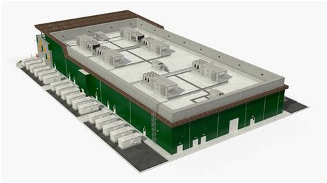 3D model Battery Storage Power Station - TurboSquid 2054453