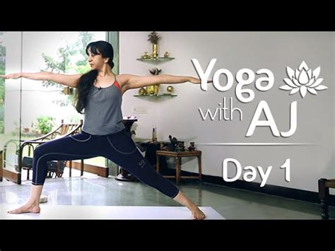 Yoga For Posture Correction | Day 1 | How To Fix Posture | Yoga For Beginners - Yoga With AJ ...