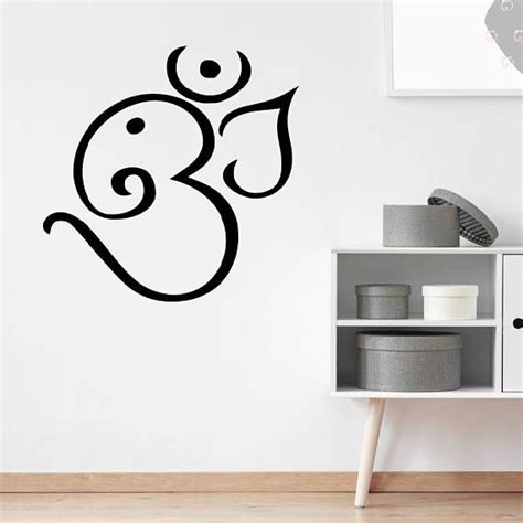 Wall Decal, Ganesha Decal, Wall Sticker, Hindu Decal, Ganesh Decal ...