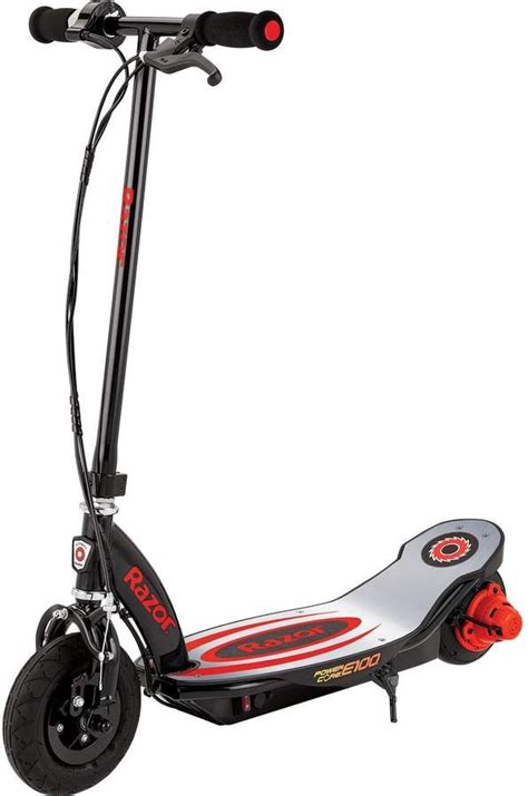 Razor Power Core E100 Red Electric Scooter | Electric scooter, Scooter, E scooter