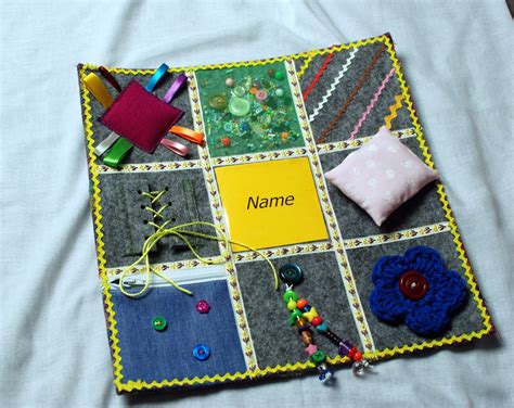 Activity Quilt Blanket for Dementia, Alzheimers Fidget Blanket, Personalized Sensory Mat - Etsy UK