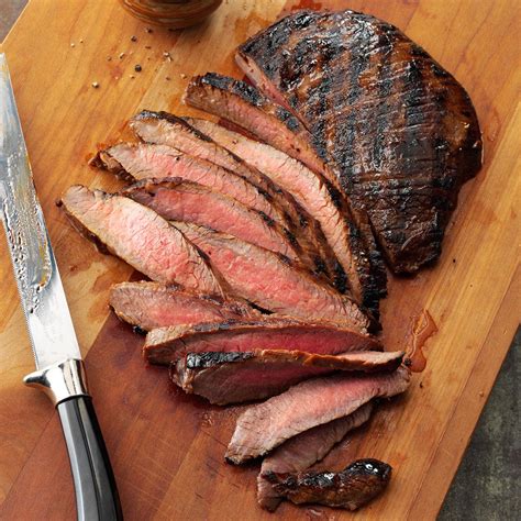 Grilled Tender Flank Steak Recipe | Taste of Home