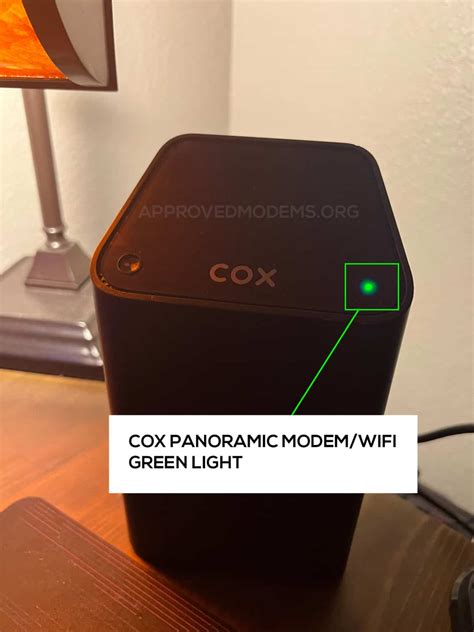 Cox Panoramic Modem Lights: Explained with Pictures