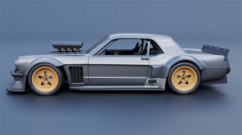 3D file Ford Mustang Hoonicorn 🚙・3D printer design to download・Cults