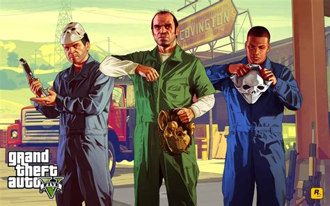 Michael, Franklin and Trevor - Grand Theft Auto V Wallpaper (42770518 ...