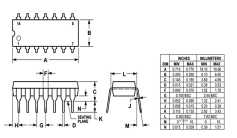 74LS04 Pinout, Features, Equivalent, Examples & Datasheet