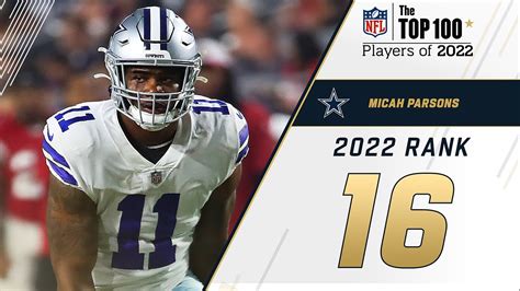 #16 Micah Parsons (LB, Cowboys) | Top 100 Players in 2022 - Win Big Sports