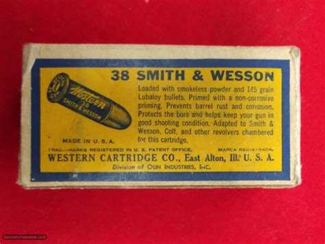 WESTERN 38 S&W AMMO