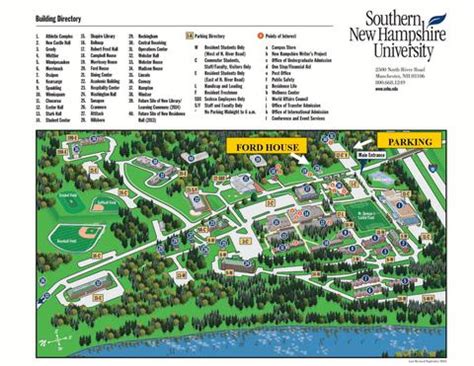 Snhu Campus Map Pdf - Time Zones Map