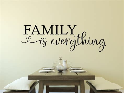 Family is Everything Decal Family is Everything Wall Decal Family is Everything Wall Decor ...