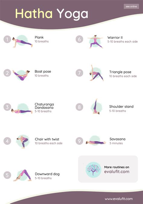 Hatha Yoga Poses Sequence Pdf | Blog Dandk