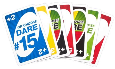 Mattel Games â UNO Dare Card Game for Family & Game Nights Featuring ...