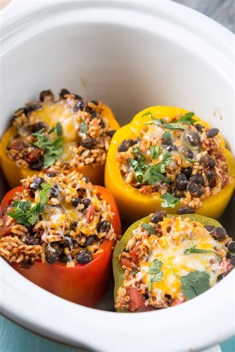 Slow-Cooker Stuffed Peppers | Spring Slow-Cooker Recipes | POPSUGAR ...