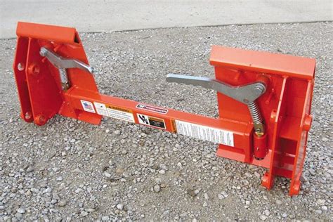 Kubota LA852 Front End Loader to Skid Steer Quick Attach Conversion-Ask ...