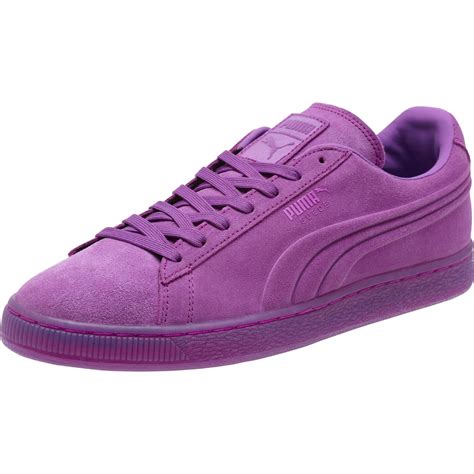 Lyst - Puma Suede Embossed Iced Fluo Men's Sneakers in Purple for Men