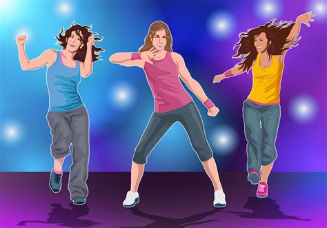 Zumba Fitness Dance 131490 Vector Art at Vecteezy