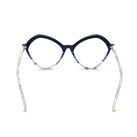 Jerria Cat Eye Blue Glasses - Aoolia.com