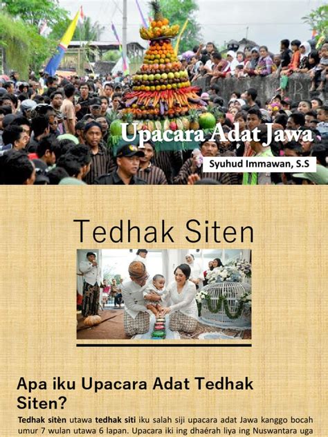 Upacara Adat Jawa Lengkap | PDF