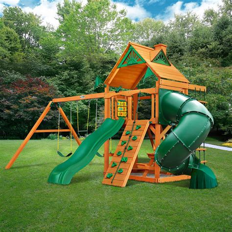 Gorilla Playsets Westbrook Cedar Swing Set Detail 2