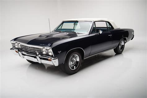 1967 CHEVROLET CHEVELLE MALIBU CONVERTIBLE - Front 3/4 - 199046