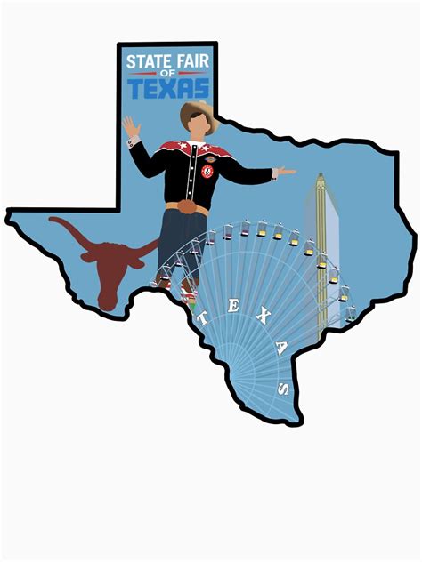 "Texas State Fair" T-shirt for Sale by mbodnar001 | Redbubble | texas t ...