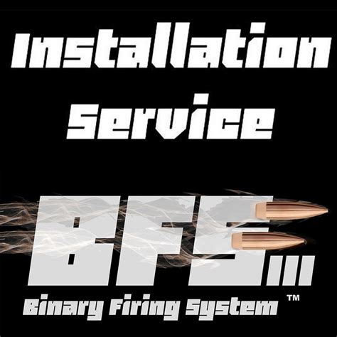 Binary Firing System® Trigger Installation Service - Franklin Armory®