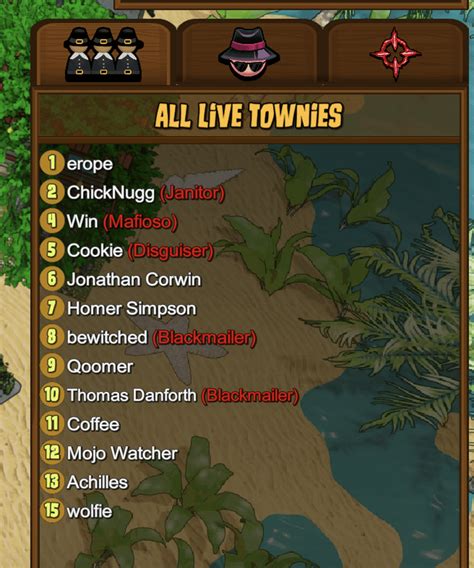 Five Mafia in One Game : r/TownofSalemgame