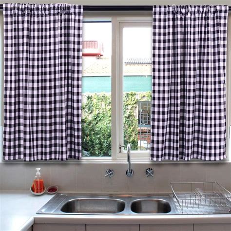 kitchen window curtains