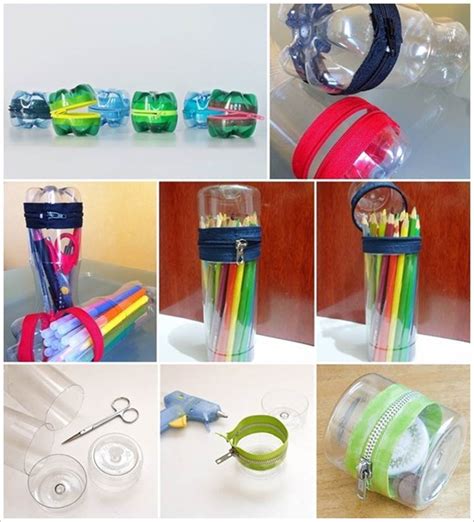 How to DIY Creative Zipper Container from Plastic Bottle