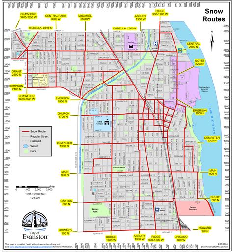 Map Of Evanston Illinois - United States Map States District