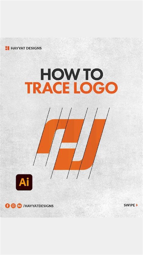 How to Trace a Logo in Adobe illustrator | Logo design tutorial, Photoshop tutorial design ...