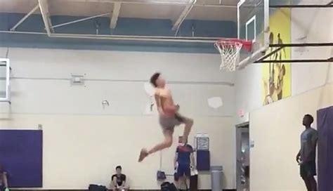 LaMelo Ball Is Now Throwing Down Massive Windmill Dunks