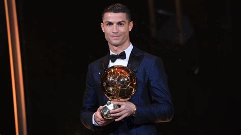 Ballon d'Or 2017: Cristiano Ronaldo claims historic fifth Ballon d'Or ...