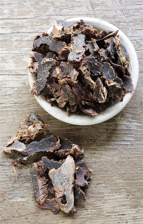 Dried meat - Stock Image - C051/8543 - Science Photo Library