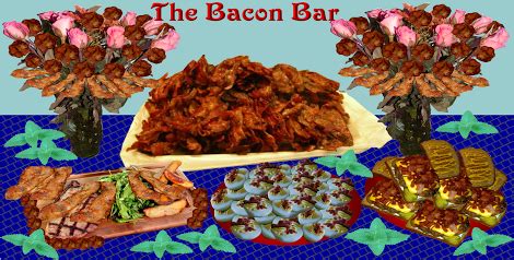 The Bacon Bar is now open ! | Bacon, Recipes, Bar