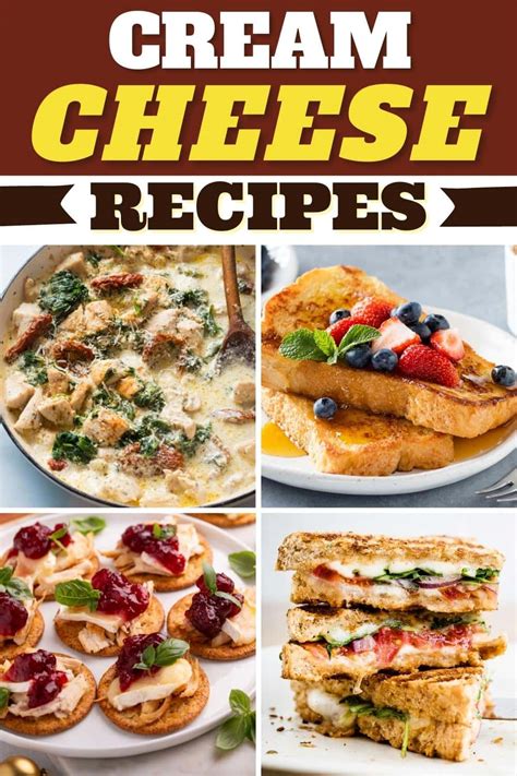 25 Easy Cream Cheese Recipes We Can't Resist - Insanely Good