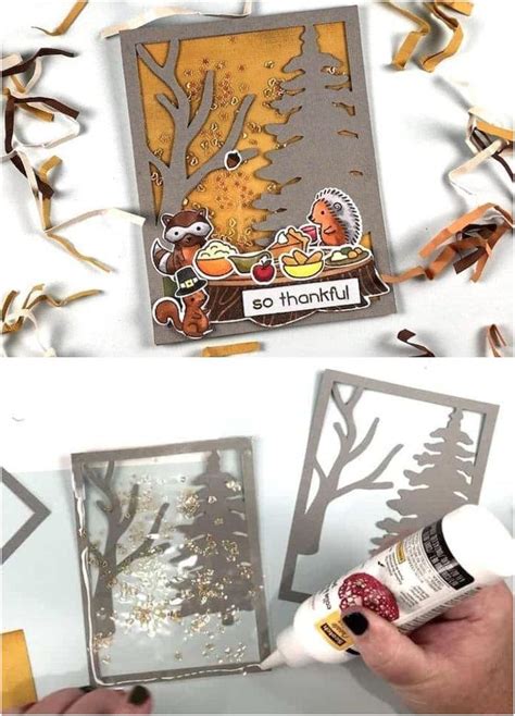 20 Homemade DIY Thanksgiving Cards To Make - Blitsy