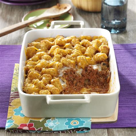 Pizza Tater Tot Casserole Recipe | Taste of Home