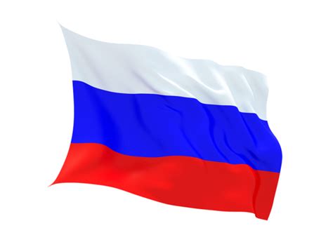 Waving the Russian flag png format with transparent background — Abali.ru