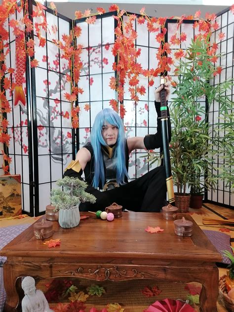 My Rimuru cosplay in his dragon outfit : r/TenseiSlime