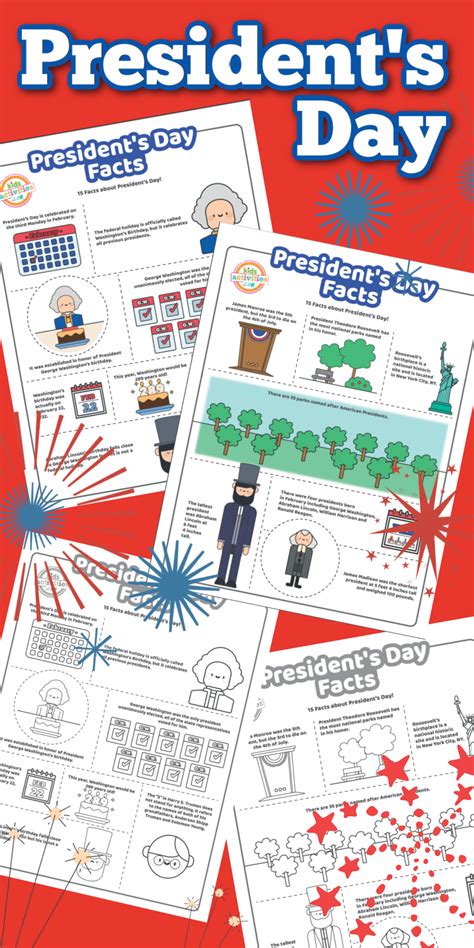 Printable Fun Facts About Presidents for Presidents Day in 2024 | Presidents day, President ...