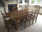 Dining table and 6 chairs for sale in Northampton. Dining table and 6 ...