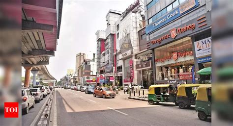 Bengaluru’s MG Road ranks as No 1 high street in the country - Times of ...