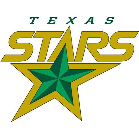 Texas Stars logo Royalty Free Stock SVG Vector